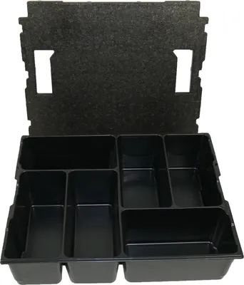 Produktbild von BS Systems Kleinteileeinsatz 6 Fächer inkl. Deckeleinlage für L-Boxx 136