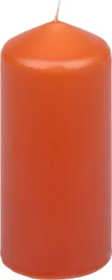 Produktbild von Stumpenkerzen Dunkelorange 130/57 mm, 12 Stück Steinhart Kerzen in RAL-Kerzen Güte Qualität