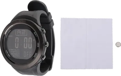 Produktbild von Fischereibarometer Uhr Multifunktionaler Außen -Wasserdichte Höhenhöhe Luftdruck Thermometer FR720B Schwarz