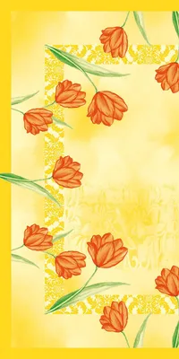 Produktbild von MANK Tischdecke Sally aus Linclass® Airlaid, 80 x 80 cm, 20 Stück - Einweg-Mitteldecke, Tulpen