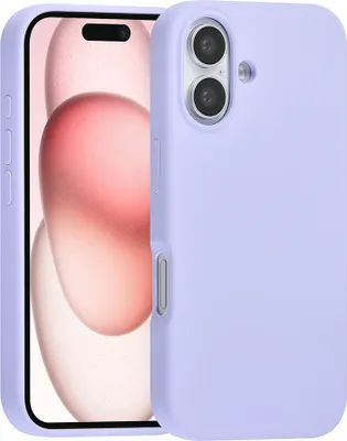 Obrázek produktu pro Pouzdro TUNIQ na zadní stranu iPhone 16 – prémiový tekutý silikon – fialové