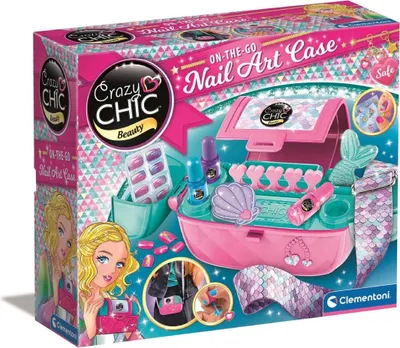 Image de Trousse Nail Art Crazy Chic Clementoni