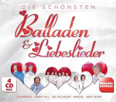 Obrázek produktu pro Various Artists: Die schönsten Balladen & Liebeslieder - - (CD / D)