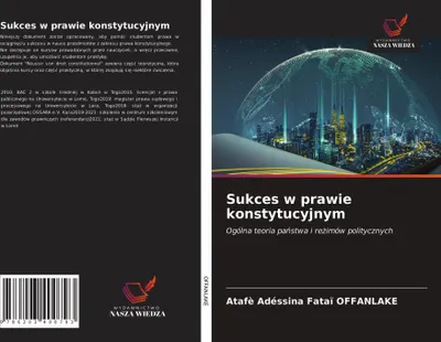 Produktbild von Sukces w prawie konstytucyjnym