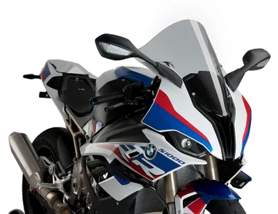 Zdjęcie produktu dla Szyba przednia PUIG 3641H R-Racer pasująca do BMW S1000RR przyciemniana