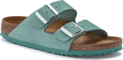 Produktbild von Birkenstock Pantolette Sandale Arizona mit verstellbarer Dornschnalle und Weichfußbett