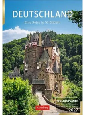 Zdjęcie produktu dla Deutschland Wochenplaner 2027 - Eine Reise in 53 Bildern