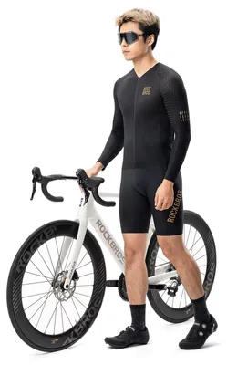Obrázok produktu pre Dlhý cyklistický tričko Rockbros YDCX008 Diamond, veľkosť M, čierna