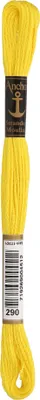 Produktbild von Anchor Sticktwist 4635000-00290 gelb Stickgarn, 100 % Baumwolle