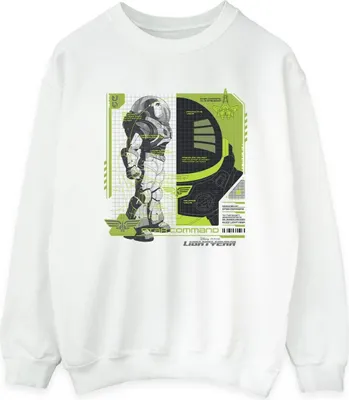 Produktbild von Disney - "Lightyear" Sweatshirt für Damen BI25030 (L) (Weiß)