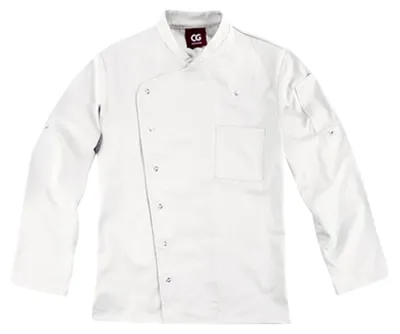 Produktbild von CG Workwear - "Turin Classic" Kochjacke für Herren LT3287 (41 in) (Weiß)