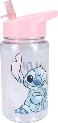 Obrázok produktu pre Vadobag 795-00413, Denné používanie, 450 ml, Straw lid, Ružová, Priehľadná, Detské, Ružová
