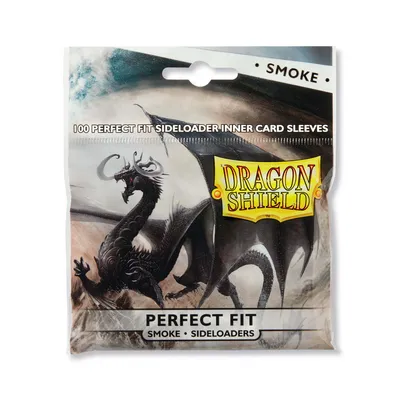 Immagine prodotto di Dragon Shield: caricatori laterali a incastro perfetto - Trasparente/Fumo (100 pezzi)