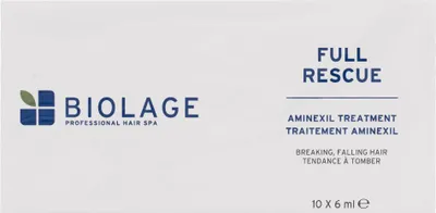 Immagine prodotto di Biolage Professional Hair Spa Full Rescue Aminexil 6x10ml - fiale anti caduta