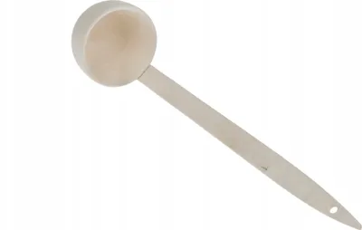 Produktbild von Holzlöffel 56 cm, große Schöpfkelle, ideal für Suppen und Saucen, hochwertiger
