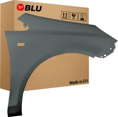 Produktbild von BLU Kotflügel Passend für Opel Corsa D Z177 Rechts Grau CarbonGrau | 2006-2014 | Vorderseite Vorne | Lackiert | Einbaufertig
