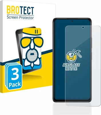 Produktbild von 3x BROTECT Entspiegelungs Schutzglas für Xiaomi Redmi Note 10 Pro / Max Schutzfolie Panzer Folie Glas Display Schutz matt