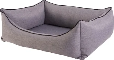 Produktbild von Lebon Hundebett Noah Plus eckig grau