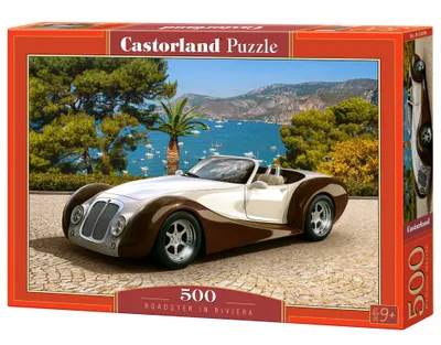 Produktbild von Castorland Roadster in Riviera 500 pcs, 500 Stück(e), Fahrzeuge, 9 Jahr(e)