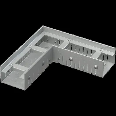 Zdjęcie produktu dla Alcadrain, prostokątna rynna odpływowa, 75 mm, regulowana, ocynkowana