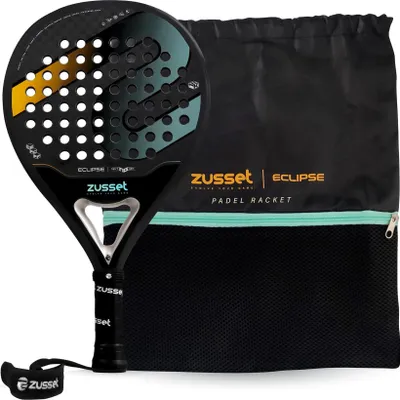 Produktbild von Padel Schläger ECLIPSE 12K Carbon, Rundform - Kontrolle & Komfort
