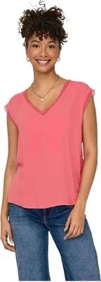 Produktbild von Only Tank Top 15252241-ROSE in Pink color size x-large