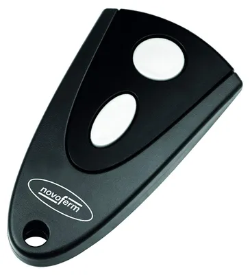 Immagine prodotto di Trasmettitore portatile Novoferm Novotron 502 (frequenza 433 MHz, trasmettitore a 2 canali, tecnologia KeeLoq)
