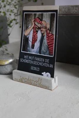 Produktbild von Kartenhalter "Wundervoll ist besser"