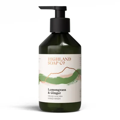 Produktbild von The Highland Soap Company Flüssigseife Lemongrass & Ginger 300ml