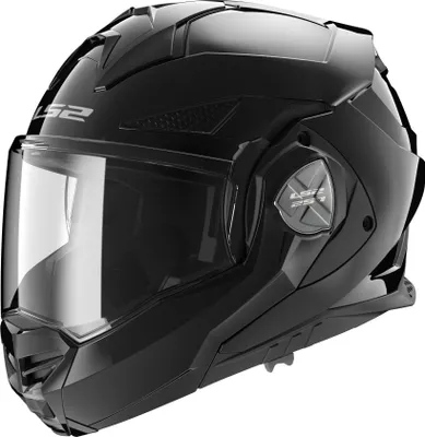 Image de Casque modulable réversible LS2 FF901 ADVANT-X Solide Noir Brillant taille 3XL