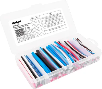 Produktbild von Set Schrumpfschläuche Schrumpfschlauch 10 cm 170 Stück