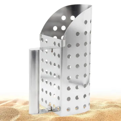 Immagine prodotto di Pala in acciaio inossidabile per metal detector, ideale per attività sportive all'aperto