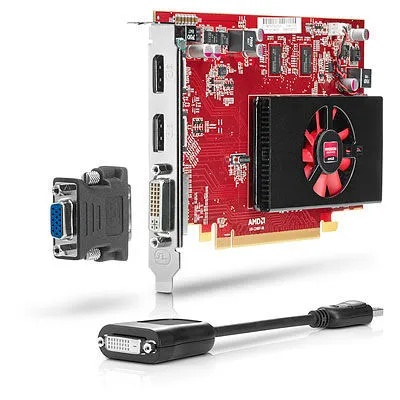 Produktbild von HP QP027AA, Radeon HD6570, 1 GB, GDDR3, 64 Bit, 2560 x 1600 Pixel, PCI Express x16