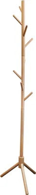 Image de UNiLUX 400124574 UNiLUX Portemanteau MIKADO, 8 crochets, bois de hêtre