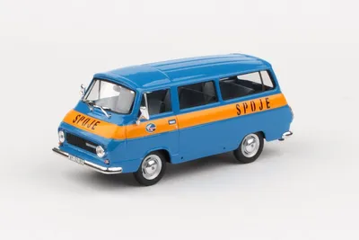 Obrázok produktu pre Škoda 1203 (1974) Spoje (modrá) ABREX 1:43