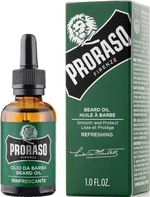 Immagine prodotto di Olio per la barba RINFRESCANTE 30 ml