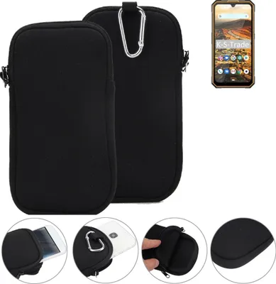 Produktbild von K-S-Trade Neopren-Hülle Handyhülle kompatibel mit Cubot KingKong 5 Schutzhülle Neoprenhülle Sleeve Schutz-Hülle Gürtel Tasche Case Holster
