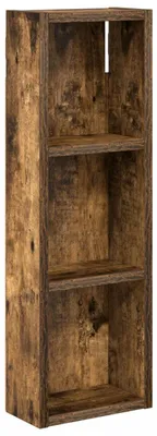 Produktbild von Eleganten-Stil Badezimmer-Wandschrank 1 PC,Modernes Design,Badmöbel,Badezimmer,Geräucherte Eiche 20x10x60,5 cm - Spiegelschränke - Möbel26