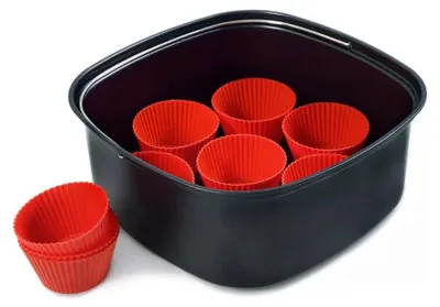 Produktbild von Philips Airfryer XXL Back Kombi Kit Zubehör, passend für Airfryer XXL HD96x, HD97x und HD98x (HD9956/00)