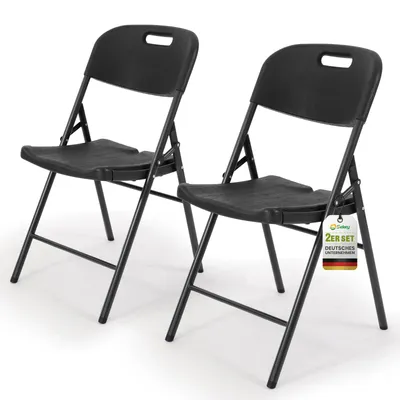 Produktbild von Sekey Klappstuhl 2er Set Klappstühle Campingstuhl Gartenstuhl bis 150KG
