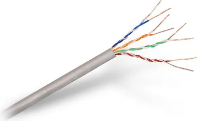 Image de Aisens - rj45 cat.5e utp rigide awg24 câble réseau, gris, 305m