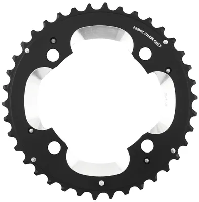 Produktbild von Shimano M785 38/24 Double Kettenblatt Schwarz 38t Schwarz 38t
