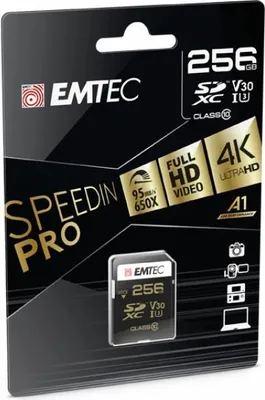 Image de Emtec ECMSD256GXC10SP carte mémoire 256 GB SDXC UHS-I Class 10