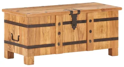 Productafbeelding van Opbergkist 90x40x40 cm massief acaciahout