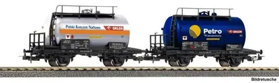 Produktbild von Piko 2er Set 2-achs. Kesselwg. PKP V 28347