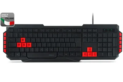 Produktbild von Herná klávesnica LUDICIUM Black IT Layout