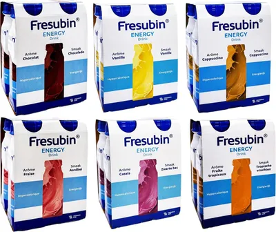 Produktbild von Fresubin ENERGY Drink Mischkarton 24x200ml Trinkflasche