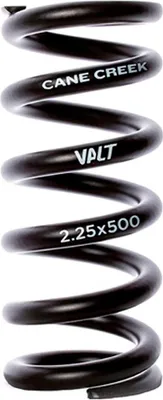 Produktbild von Cane Creek Valt Superligero Steel 2x500 Mm Stoßdämpferfeder Schwarz 500 lbs Schwarz 500 lbs