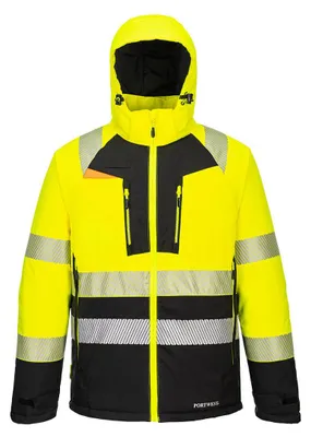 Immagine prodotto di Giacca invernale ad alta visibilità classe 2 "DX430" DX4 - Portwest Giallo/Nero XXXL