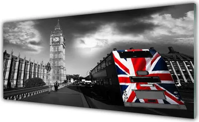 Produktbild von Glasbilder 125x50 Wandbild Druck auf Glas Stadt Architektur